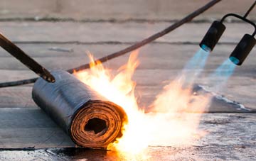 Shade asphalt flat roofing repairs