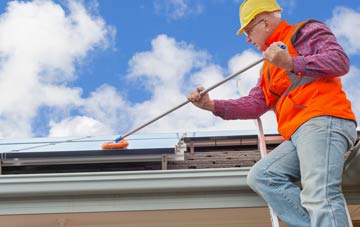 Shade soft wash roof cleaning